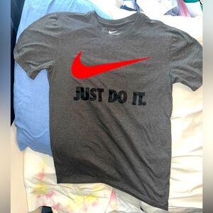 Nike “Just Do It” Small Grey T-Shirt